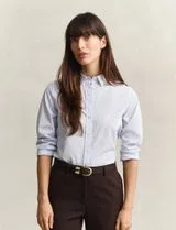 Classic Regular Fit Blue Poplin Shirt
