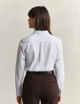 Classic Regular Fit Blue Poplin Shirt