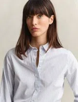 Classic Regular Fit Blue Poplin Shirt