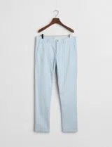 Sunfaded Blue Slim Chino Pants