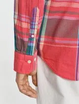Red Indian Madras Shirt