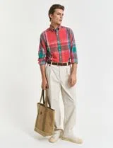 Red Indian Madras Shirt