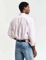 Chemise Regular Fit Gingham Popeline Rose