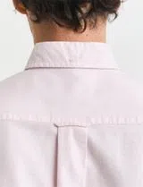 Camisa Oxford Regular Fit Clásica Rosa