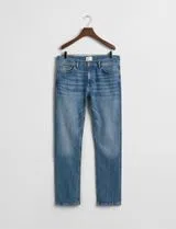 Pantalones de mezclilla Regular Azul