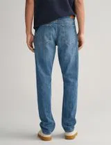 Pantalones de mezclilla Regular Azul