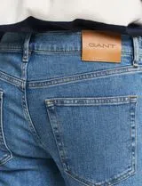 Calças de ganga Slim Clean Wash Azul