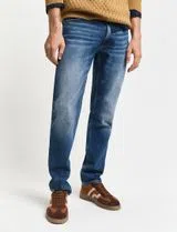 Jeans Slim Azul