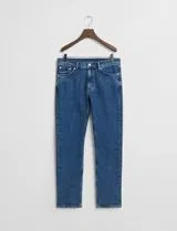 Slim Clean Wash Blue Jeans