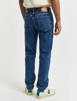 Slim Clean Wash Blue Jeans