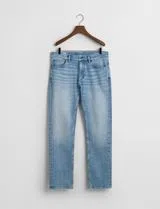 Regular Blue Denim Jeans
