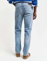 Regular Blue Denim Jeans
