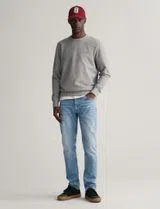 Regular Blue Denim Jeans