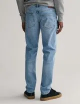 Regular Blue Denim Jeans