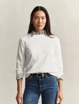 Beige Tonal Shield Sweatshirt