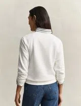 Beige Tonal Shield Sweatshirt