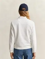 Beige Tonal Shield Sweatshirt