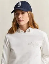 Beige Tonal Shield Sweatshirt