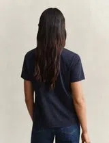 T-Shirt Reg Tonal Shield Azul