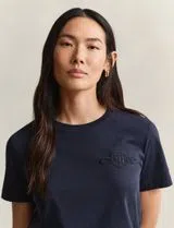 T-Shirt Reg Tonal Shield Azul