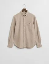 Regular Fit Classic Oxford Shirt Beige