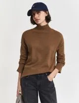 Camisola de malha Bege