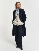 Beige Knit Cardigan