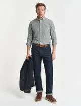 Camisa Reg Classic Poplin Verde