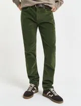 Corduroy Green Jeans