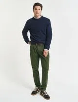 Comfort Slim Fit Chino Pants Green