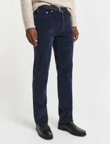 Pantalones vaqueros de pana Azul