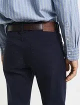 Regular Soft Twill Jeans Blue