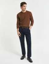 Calças Chino Super Slim Comfort Azul