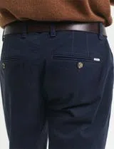 Calças Chino Super Slim Comfort Azul
