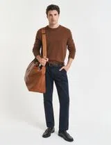 Calças Chino Super Slim Comfort Azul