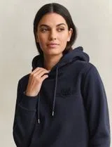 Sweatshirt Reg Tonal Shield Bleu