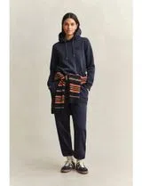 Sweatshirt Reg Tonal Shield Bleu