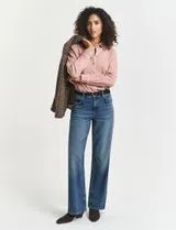 Camisa Regular Fit Corduroy Rosa