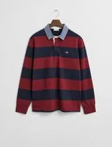 Polo de Manga Larga Rojo