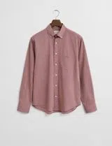 Camisa de popelina Classic regular fit Vermelho