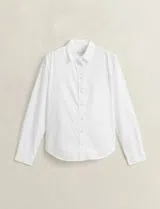 Classic Regular Fit Poplin Shirt White