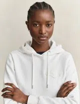 Sweatshirt Tonal Shield Beige