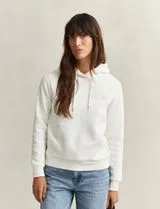 Sweatshirt Tonal Shield Beige