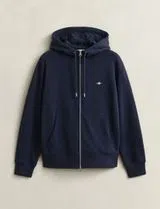 Sweatshirt com fecho Shield Azul