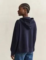 Sweatshirt com fecho Shield Azul