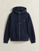 Sweatshirt com fecho Shield Azul
