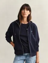 Sweatshirt com fecho Shield Azul