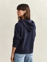 Sweatshirt com fecho Shield Azul