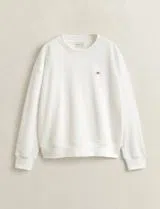 Sudadera Beige con Escudo
