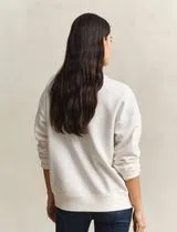 Sudadera Beige con Escudo